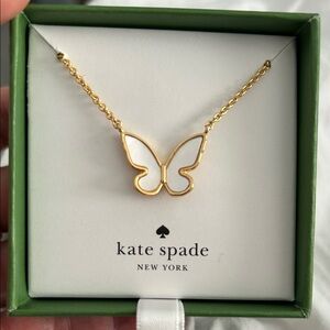 Kate Spade Gold Butterfly Necklace